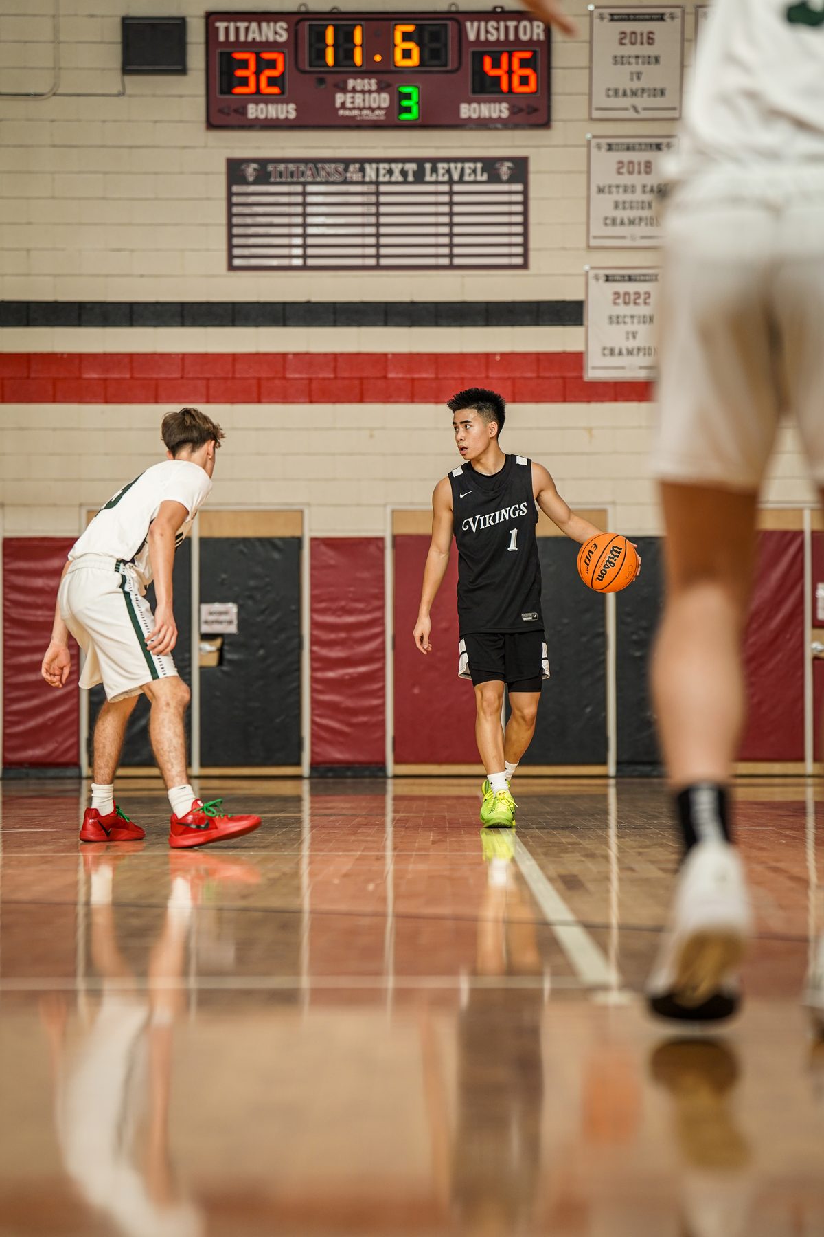 Player dribbling