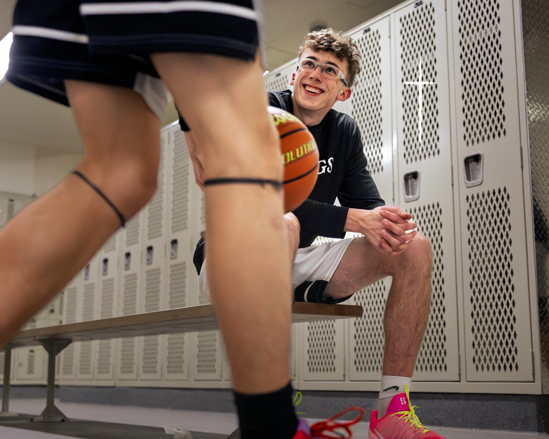 Locker room